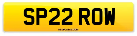 SP22 ROW