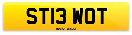 ST13 WOT