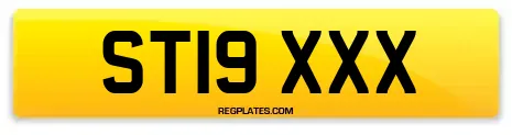 ST19 XXX