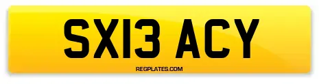 SX13 ACY