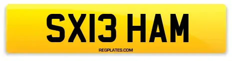 SX13 HAM