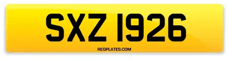 SXZ 1926