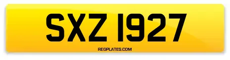 SXZ 1927