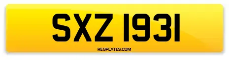 SXZ 1931