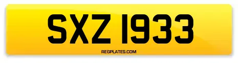 SXZ 1933