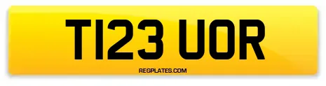T123 UOR