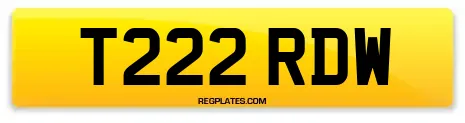 T222 RDW