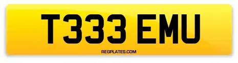 T333 EMU
