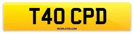 T40 CPD