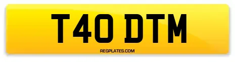 T40 DTM