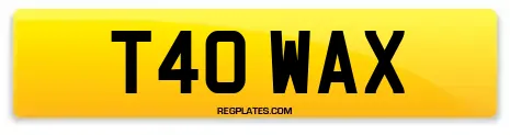 T40 WAX