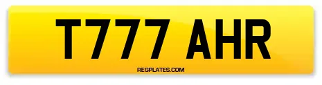 T777 AHR