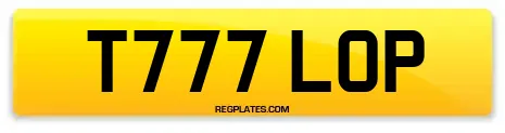 T777 LOP