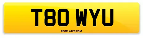 T80 WYU