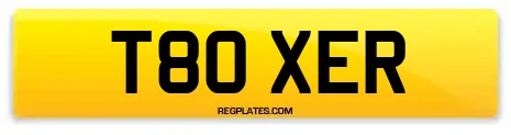 T80 XER