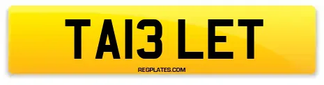 TA13 LET