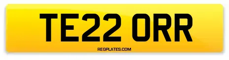 TE22 ORR