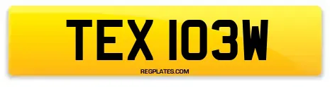 TEX 103W
