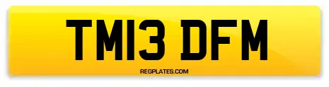TM13 DFM