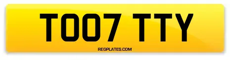 TO07 TTY