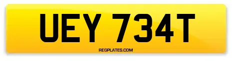 UEY 734T