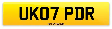 UK07 PDR