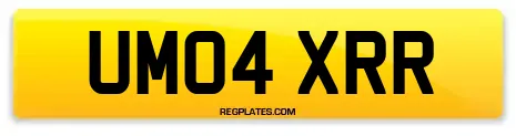 UM04 XRR
