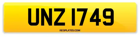 UNZ 1749
