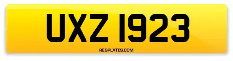 UXZ 1923