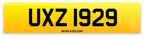 UXZ 1929