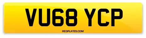 VU68 YCP