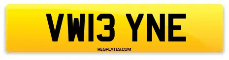 VW13 YNE