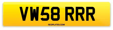 VW58 RRR