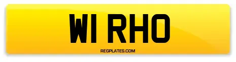 W1 RHO