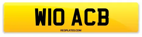 W10 ACB