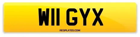 W11 GYX