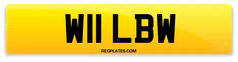 W11 LBW