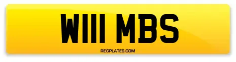 W111 MBS