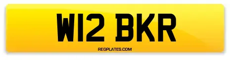 W12 BKR