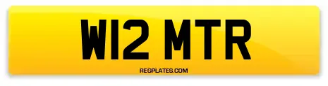 W12 MTR