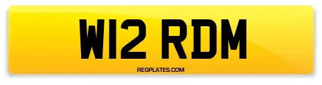W12 RDM
