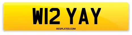 W12 YAY