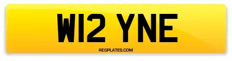 W12 YNE