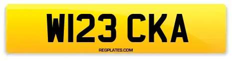 W123 CKA