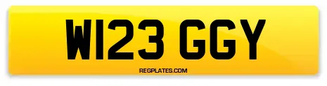 W123 GGY