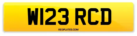 W123 RCD