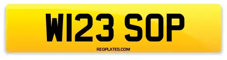 W123 SOP