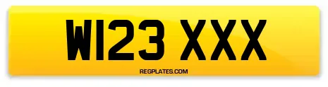 W123 XXX