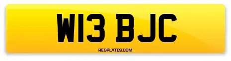 W13 BJC