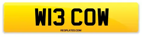 W13 COW